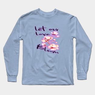 sakura's blooming Long Sleeve T-Shirt